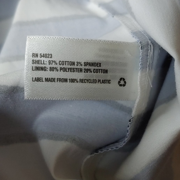 NWT Gap Blue & White Stripes Summer Dress Size 4. - Picture 7 of 8